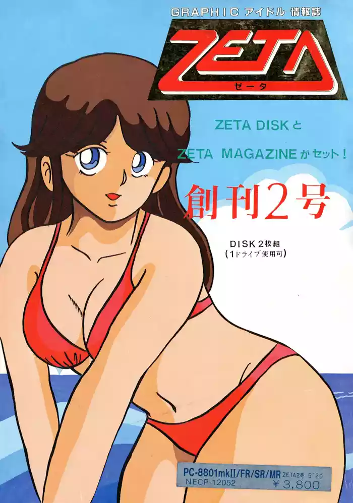 Graphic idol information magazine "ZETA" first issue.2