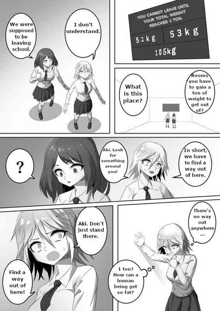 Rooms you have to fatten up to 1 ton to get out