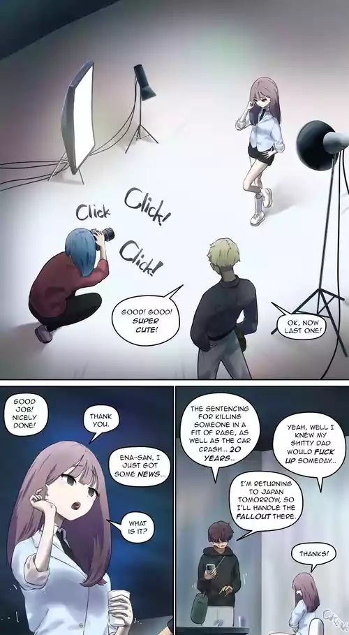 According to the law of the country where I came for the modeling shoot… 【Translated by kochakaden】