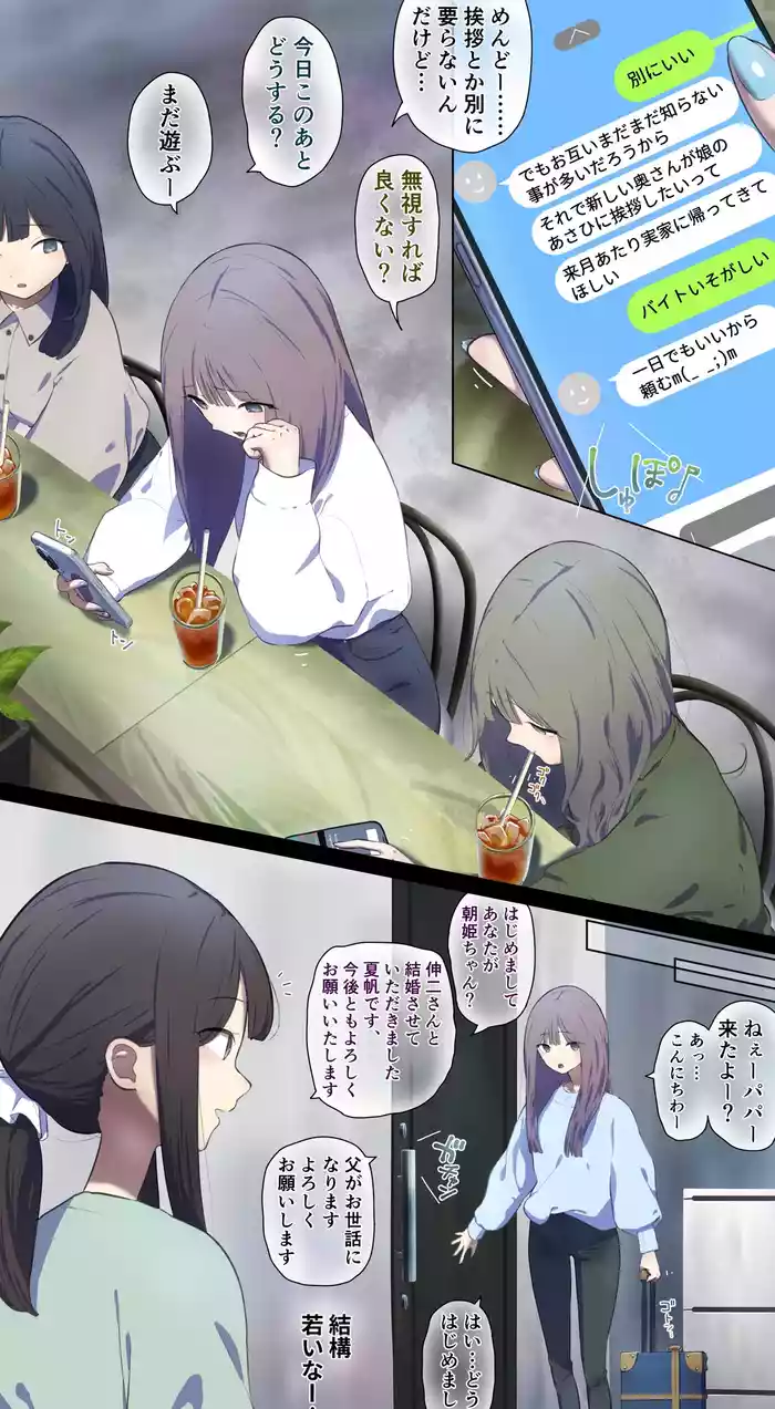 My father remarried, so I went to say hello…