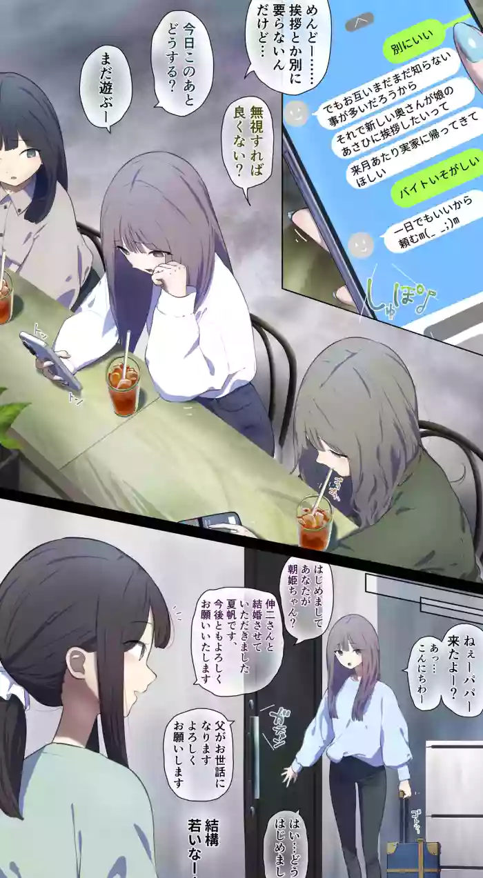 My father remarried, so I went to say hello…