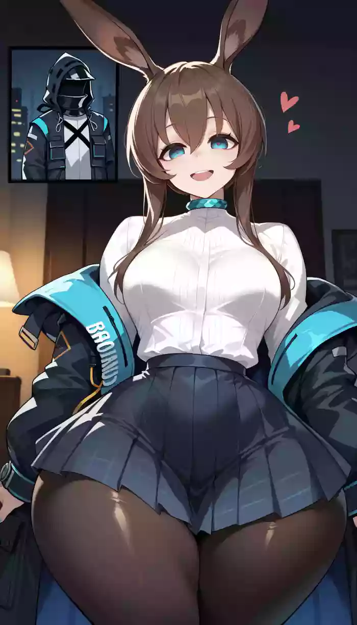 Arknight BBC Amiya and Absinthe rahmat ai generated