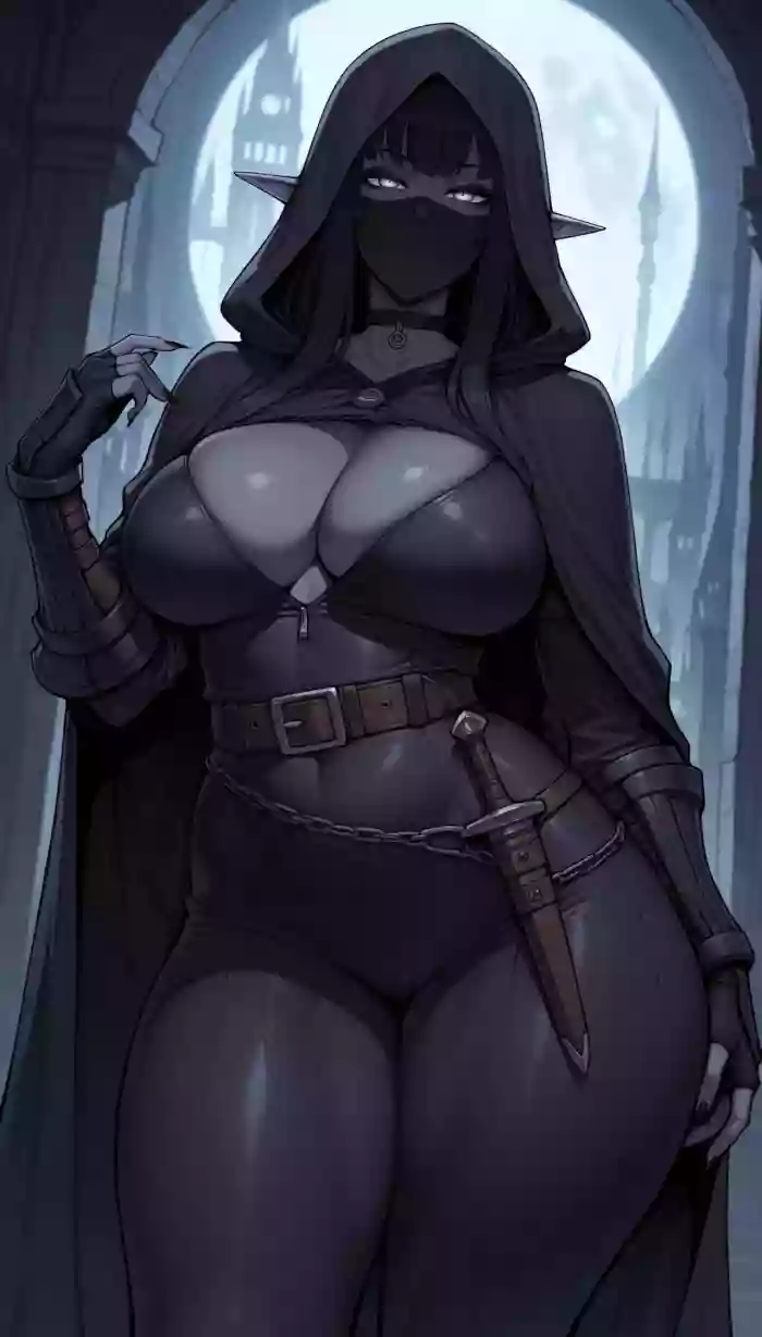 Veyne - Night Visitor thaeia ai generated hentai manga featuring elf big breasts by unknown artist