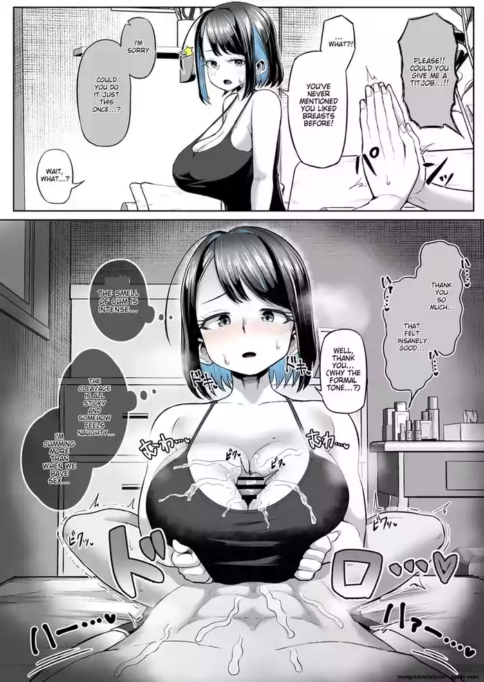 This is the story of how she came to love titjobs!