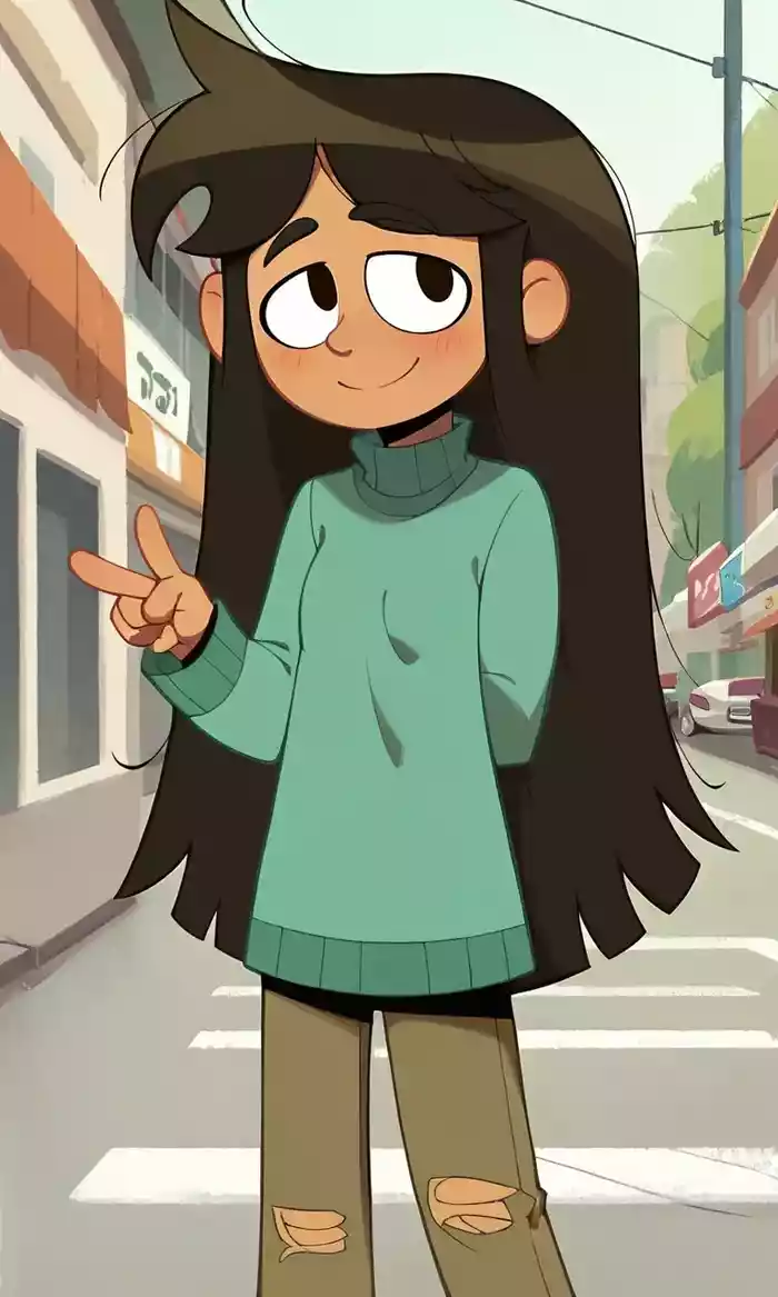 The Ghost and Molly Mcgee - Libby daidoujipv ai generated