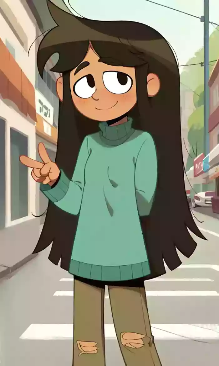 The Ghost and Molly Mcgee - Libby daidoujipv ai generated