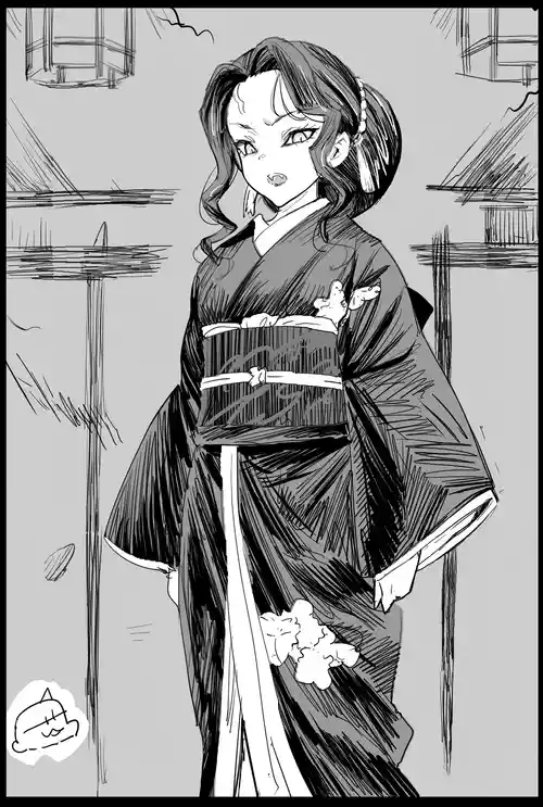 [Ma-kurou] Onna Muzan-sama ni Shaburaretai (Kimetsu no Yaiba) [TEXTLESS]