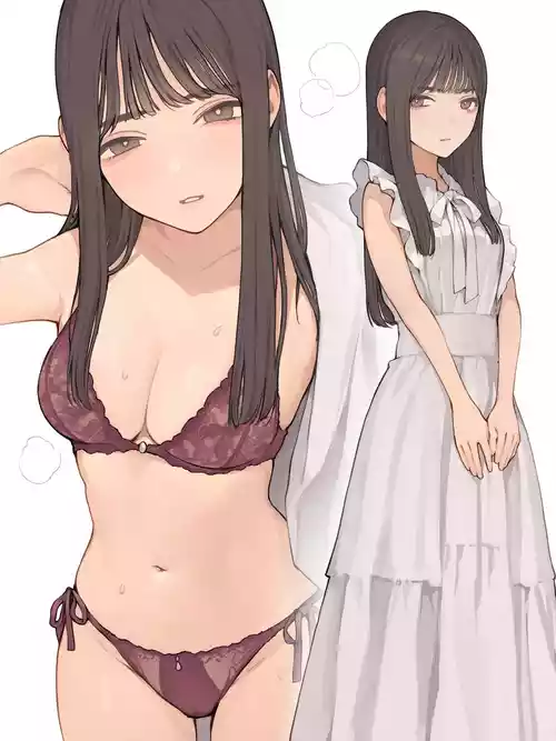 [海凪コウ] 清楚ワンピースの下に