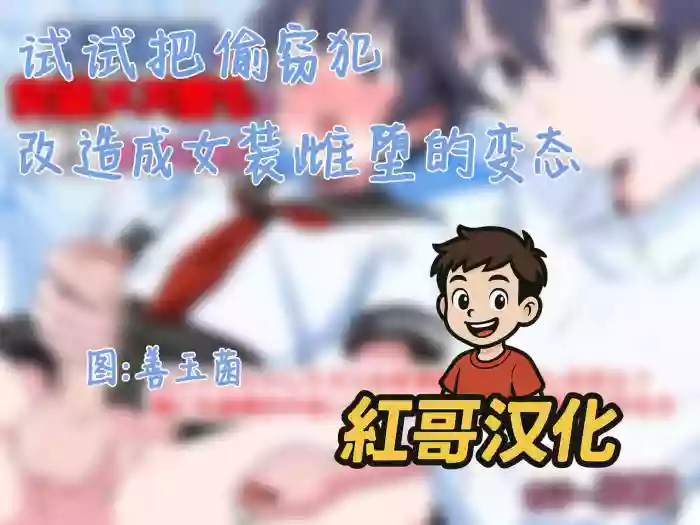 Manbikihan wo Josou Mesuochi de Kousei sasetemita| 试试把偷窃犯改造成女装雌堕的变态
