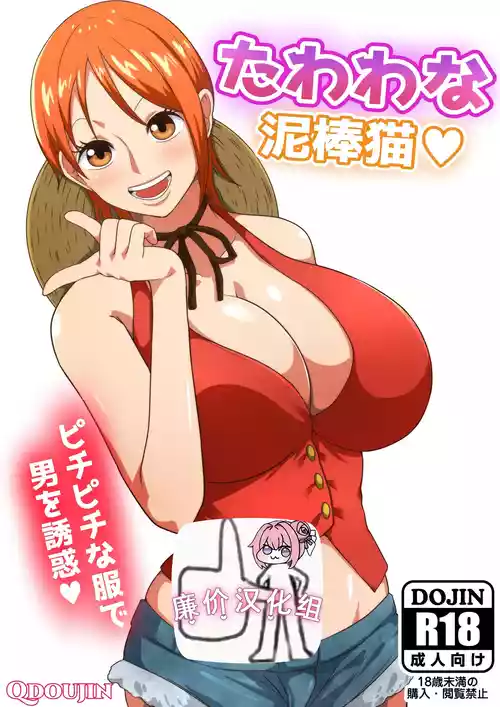 [Q Doujin] Tawawa na Dorobouneko (One Piece) [Chinese] [廉价汉化组]