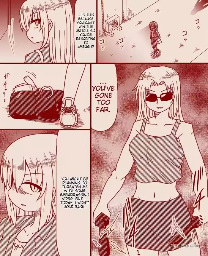 Shemale gets defeated by brash female fighter