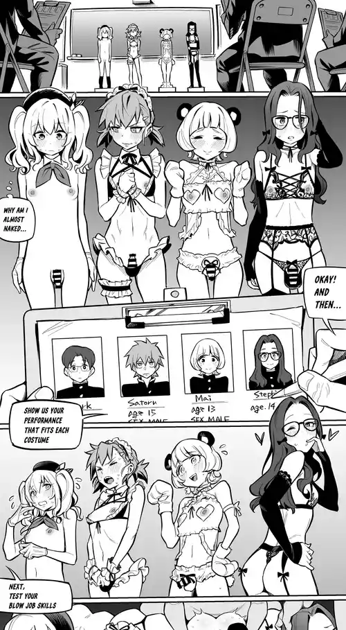 [Ame no Machi] Engeki-bu no Otokonoko [English] [Rewrite]