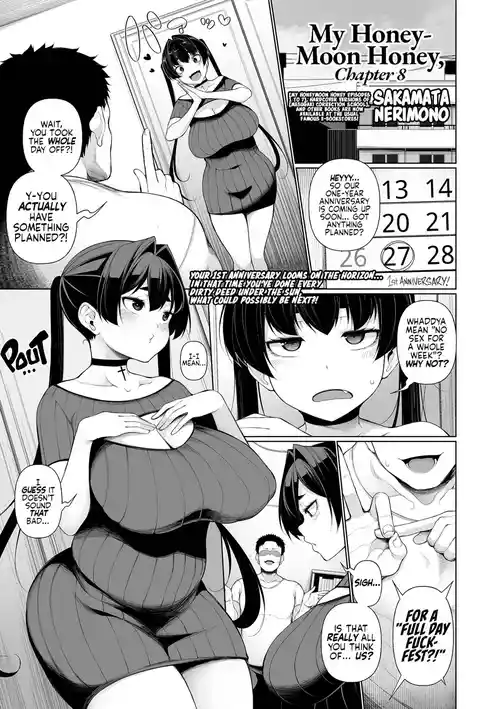 [Sakamata Nerimono] Ichinen Kanojo Ch. 8 (Saishuuwa) | My Honeymoon Honey Ch. 8 (COMIC Shigekiteki SQUIRT!! Vol. 51) [English] [head empty + Wiimouto] [Digital]