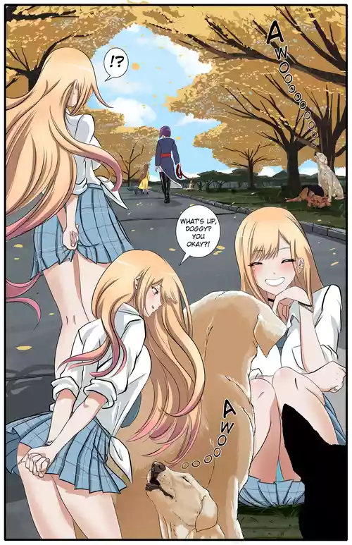 Marin Kitagawa & Two Doggos [LANZメ/LANZ_o_MANGA]