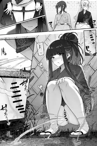 Page 10 of 花火大会でおしっこしちゃうギャルｘ３
