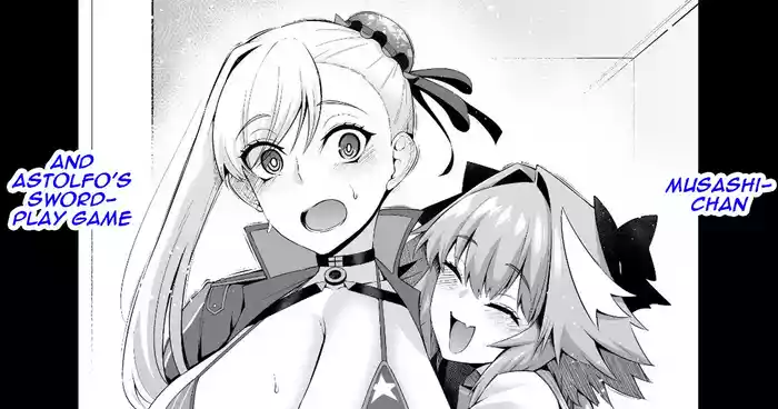[Ankoman] Musashi-chan, Astolfo to Chanbara Gokko | Musashi-chan and astolfo's swordplay game (Fate/Grand Order) [English]
