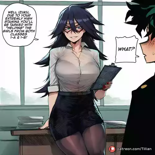 [Tillian] Izuku Midoriya x MHA Girls [AI-Generated]