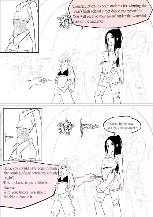 (R-18G)[ーYuna かみしろ(Pixiv)] High School Dance Competition Winners (English)