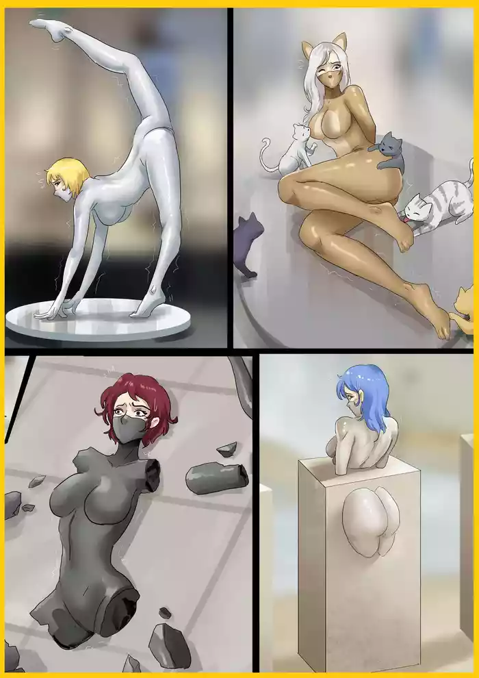 Beautiful Living Sculpture Exhibition