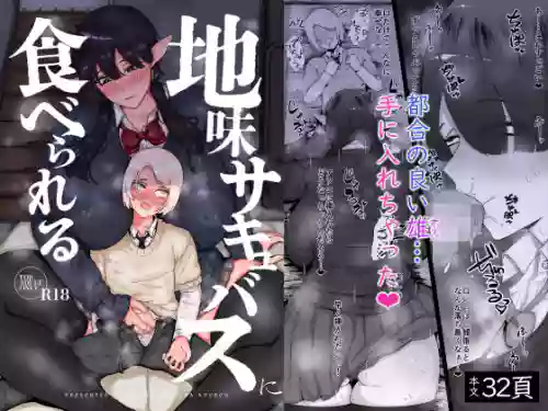 [Rui no Anagura Koubou (RuiManabu)] Jimi Succubus ni Taberareru