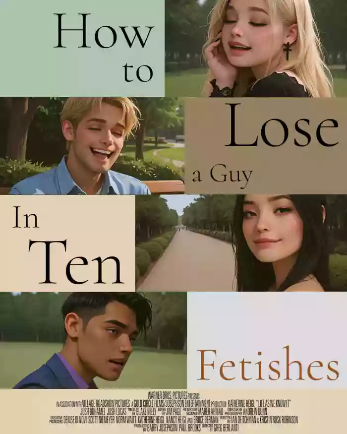 How to lose a guy in 10 fetishes [AI Generated] (warning: diapers, romcom)