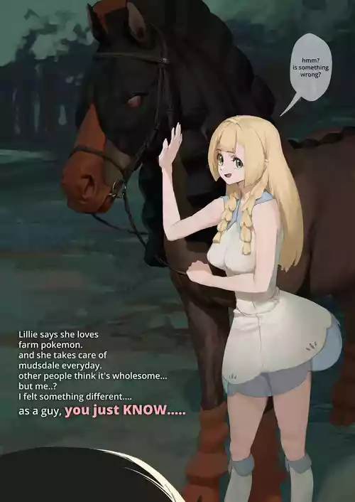 [wjs07] Lillie x Mudsdale (Pokemon)