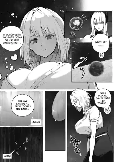 Page 20 of Shinchou 1680-oku km no Joshi ga Tatta 1-man km Shika Nai Chikyuu o Asobubu | A 168 Billion km Tall Girl Toys with the Mere 10,000 km Earth
