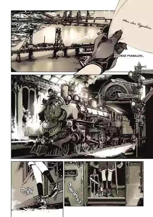 (C97) [The Eternal Organ from 70's Generation (Ohagi-san)] Coppelia no Himekan - Coppélia brothel [English]