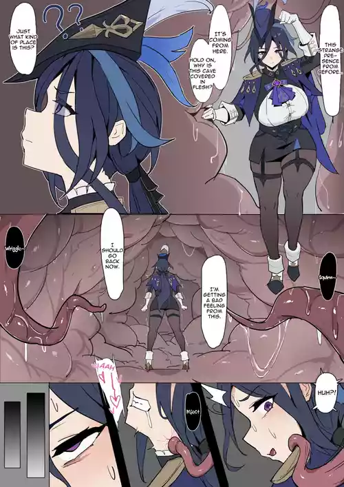 [tguo] Clorinde Corrupted by Tentacles (Genshin Impact) [English]