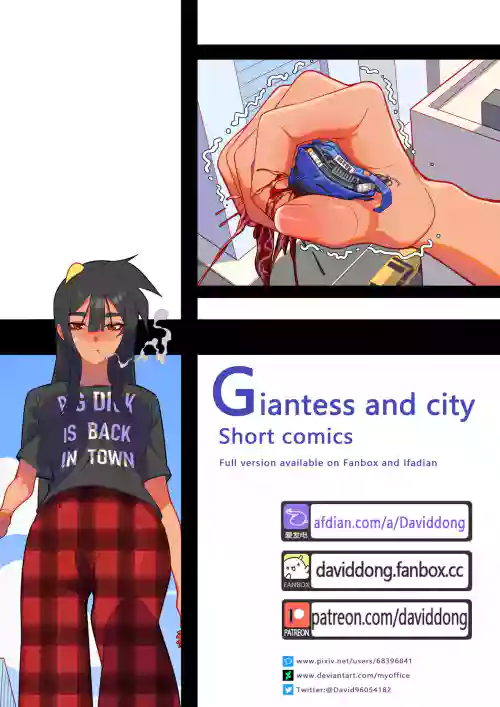 [David Dong] Giantess and City