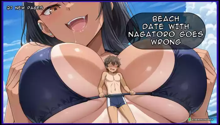 Giantess Comic - Beach Date with Nagatoro Goes Wrong