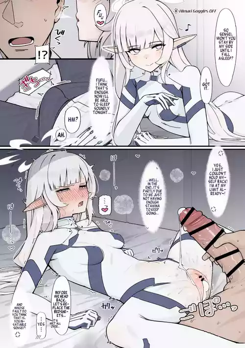 [nameco] Tamesaseru Himari to Sensei | Himari and Sensei Put To The Test (Blue Archive) [English] [Thighs]