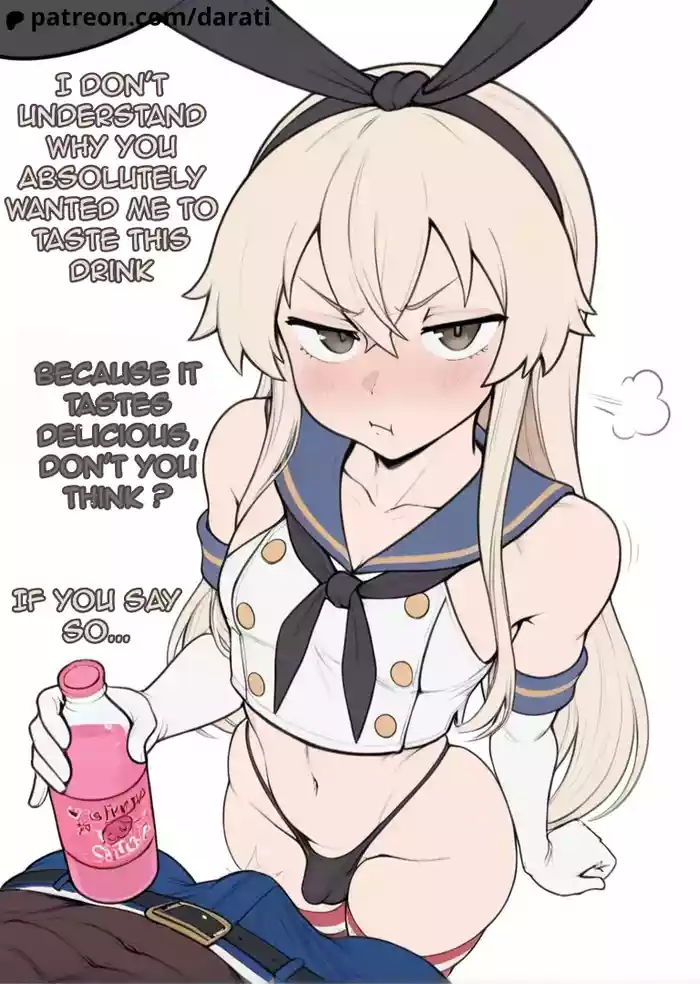 Shimakaze and the magic drink