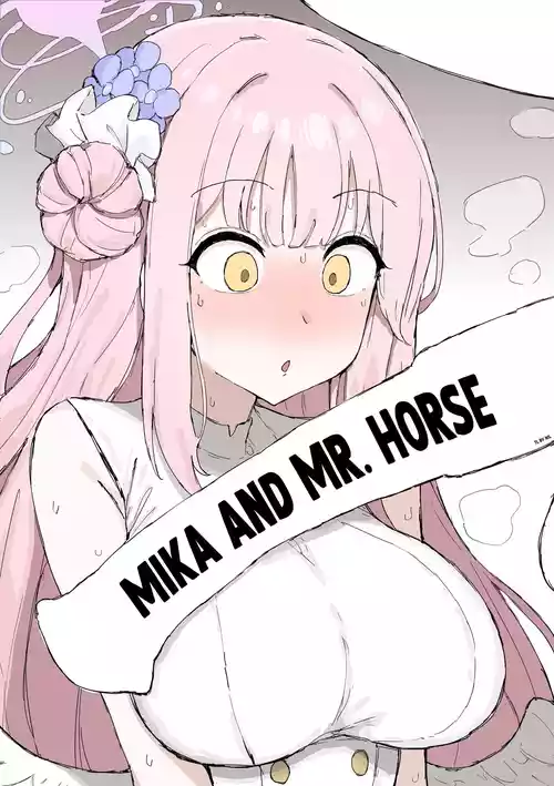 [Kumiyabe] Mika to Ouma-san | Mika and Mr. Horse (Blue Archive) [English] [NudeSalad]