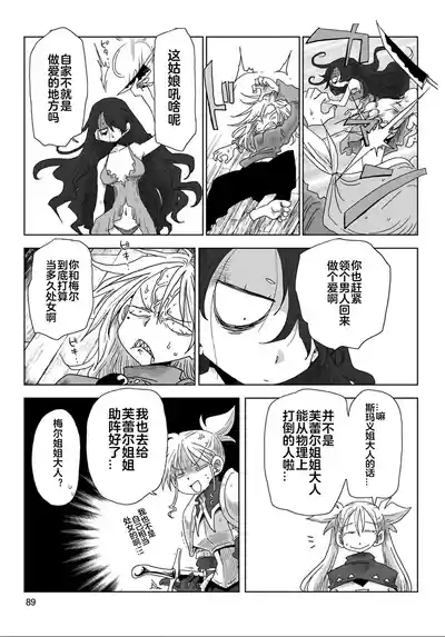 Page 91 of [Amahara] 33-sai Dokushin Onna Kishi Taichou (4) | 33歲單身女騎士隊長。(04) 全 [Chinese] [zxycat2个人汉化]