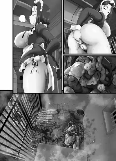 Page 132 of [Little mantis (Kuloamaki)] Kuzu Onzoushi ga Maid no Toilet ni sarete Jinsei Shuuryou