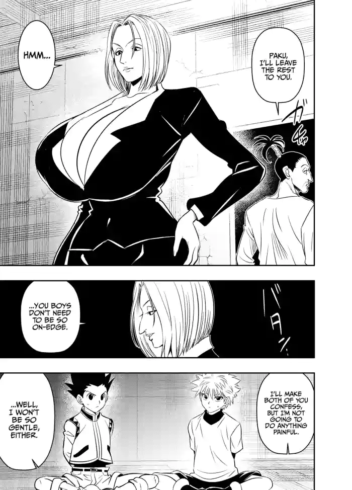 [osuwaani] HUNTER×HUNTER Pakunoda × Gon & Killua (Hunter x Hunter) [English] [digital]